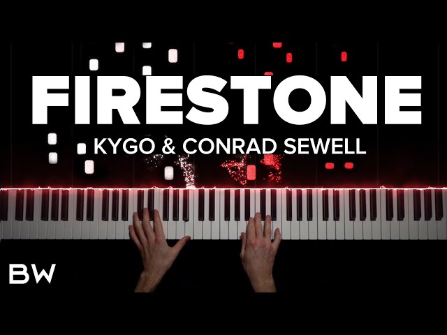 Firestone - Kygo (Conrad Sewell) | Piano Cover by Brennan Wieland