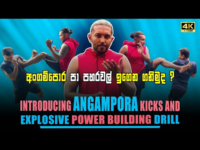 MASTERING Powerful Kicks| ANGAMPORA Kick Lesson | අංගම්පොර පා  පහරවල් #angampora #selfdefense