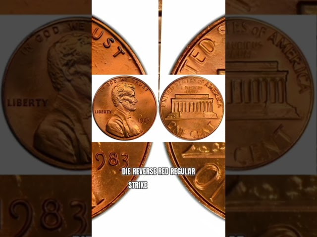1983 Doubled Die Lincoln One Cent Memorial Rare Pennies Worth $7,000.00.