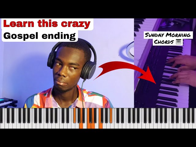 End your gospel songs like the pros| piano gospel breakdown