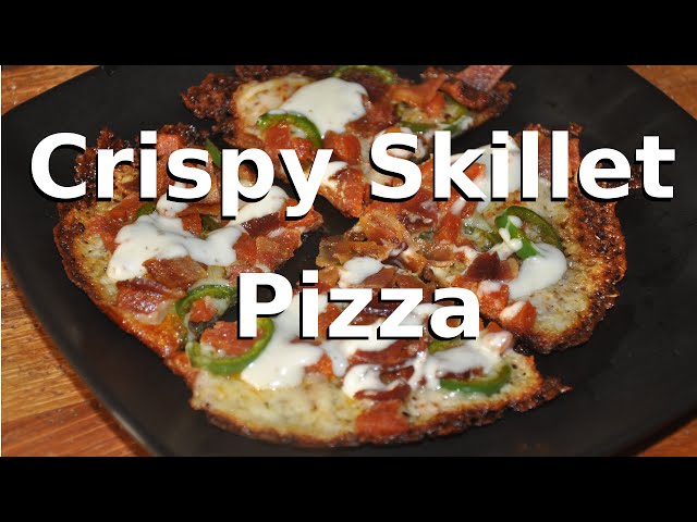 Crispy Skillet Pizza with KtO_ Keto