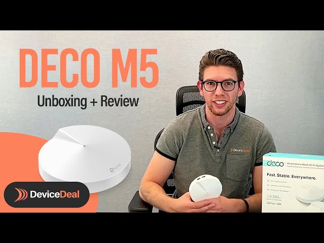 TP-Link Deco M5 Mesh WiFi Unboxing + Review