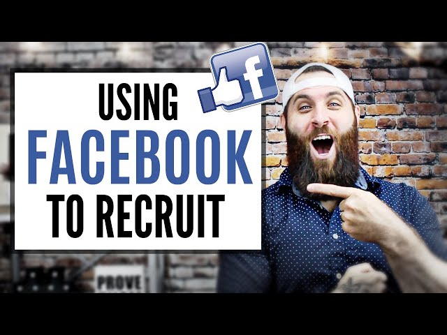 How To Use Facebook For Recruiting In Network Marketing