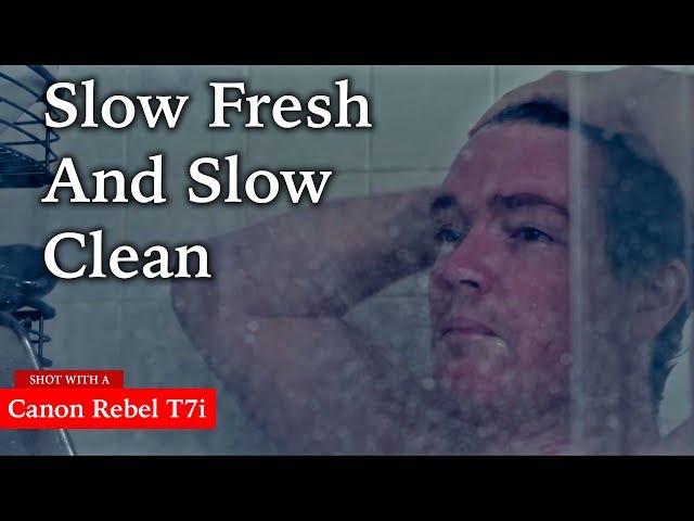 Slow Fresh and Slow Clean | A Short Film Using Slow Motion | 60 Fps