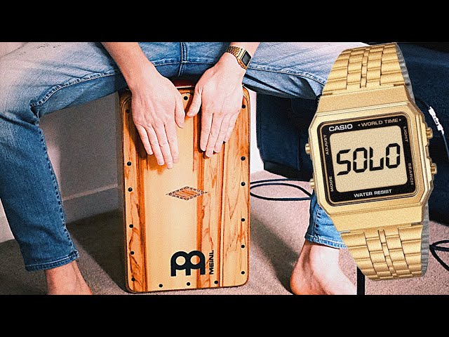 Cajon Solo: Gold Casio