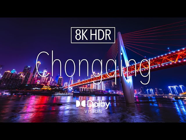 Chongqing 🇨🇳 8K HDR Timelapse ｜ Dolby Vision™｜ Micro LED | Vision Pro