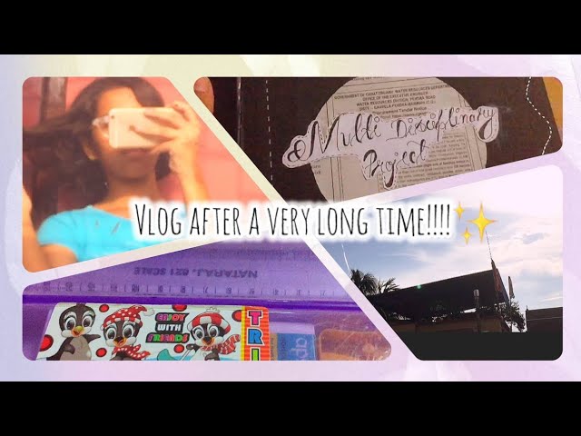 VLOG AFTER A VERY LONG TIME!! | CLOUDYY