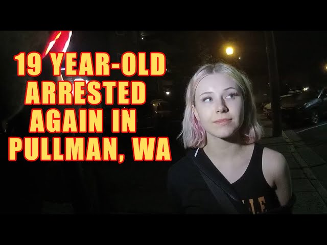 Bodycam DUI Arrest - 19-Year-Old is Arrested for Her 2nd Alcohol Related Offense in 2024