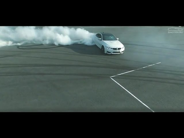 Test Drive by Davidich (with English subs). BMW M4 + Burnout!