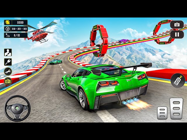 Mega Ramp Car⚡Stunt Simulator - GT Impossible Sport Car Racing - Android Gameplay