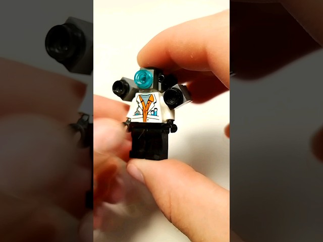 Engineer Cameraman made of Lego(tutorial) #lego #shorts
