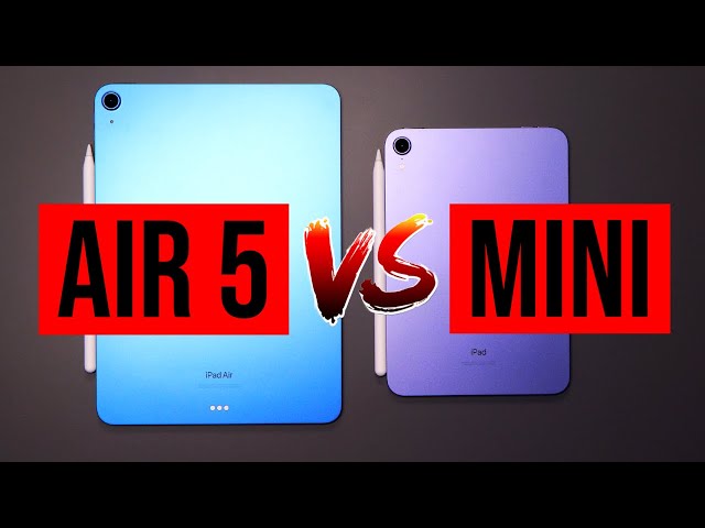 6 Month Review : Apple iPad Air 5 vs iPad mini : What Should You Choose?