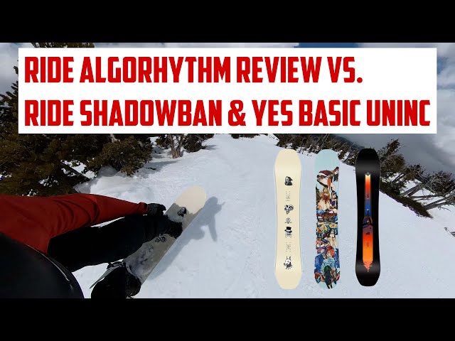 Ride Algorythm Review vs. Ride Shadowban & YES Basic Uninc