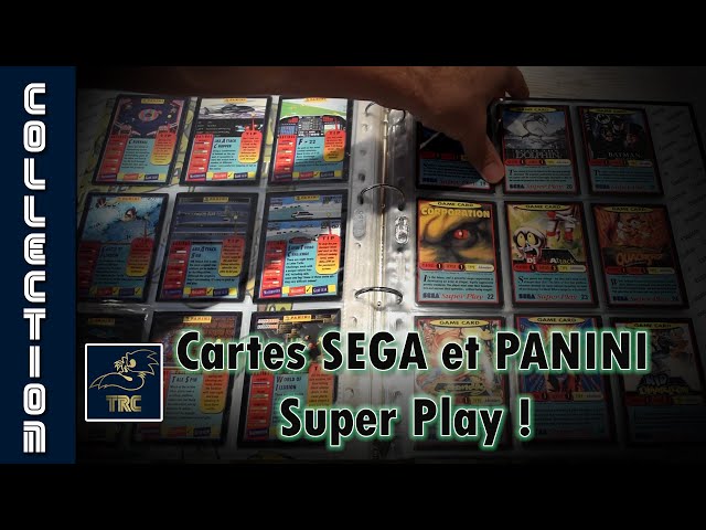 Présentation des 120 Cartes Sega Superplay par PANINI