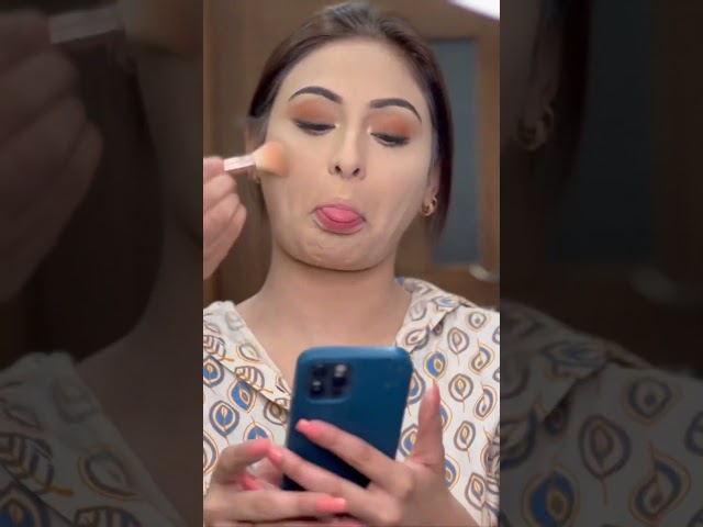 Aruba Mirza in Random Makeup Look 😍❤️ #shorts #arubamirza #pakistani #actress #makeup
