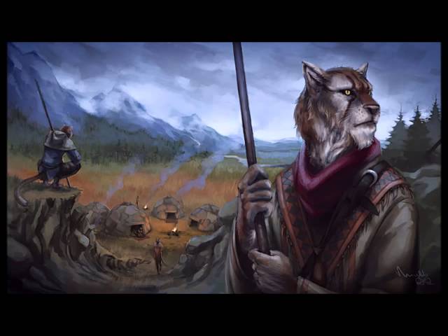 Khajiit Camp Song-No Flute Version (Elder Scrolls V Skyrim inspired music)