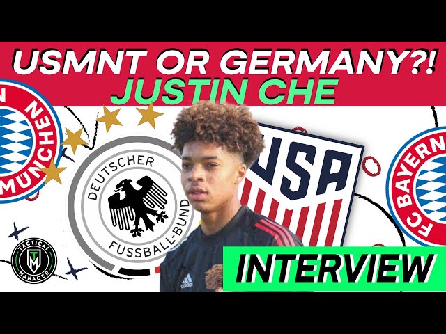 Interview with Justin Che | To choose the USMNT or Germany ? | From FC Dallas to Bayern !