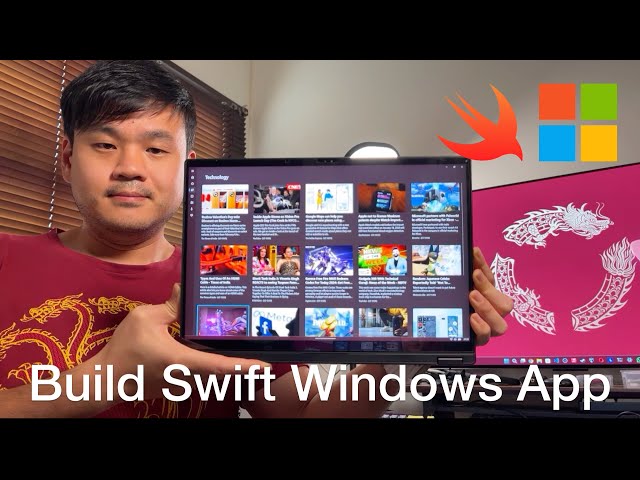 Build Swift Windows News App with WinSDK | WinUI | Swift-WinRT
