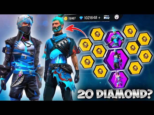 ARCTIC BLUE BUNDLE RETURN😍ONLY 20 DIAMONDS🔥NEW RING EVENT FREE FIRE🔥UNLOCK NEW RING EVENT FF