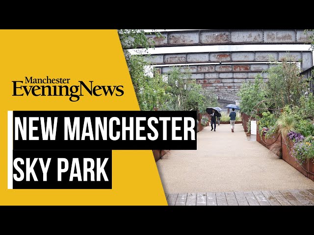 Manchester's brand new Castlefield Viaduct sky park