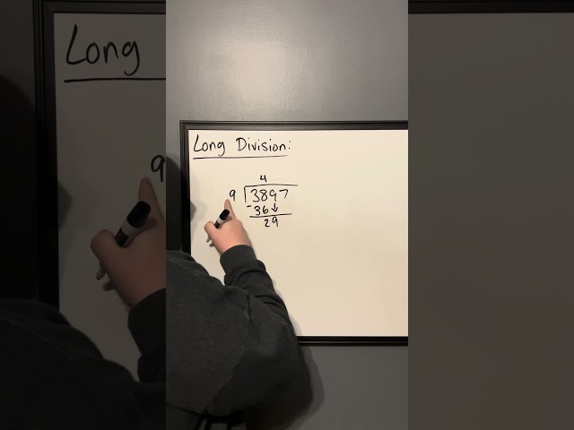 Another Example Of Long Division