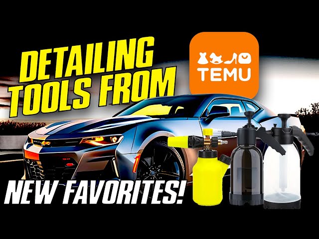 ⚠️ Get Your Car Sparkling With These Amazing Detailing Tools!