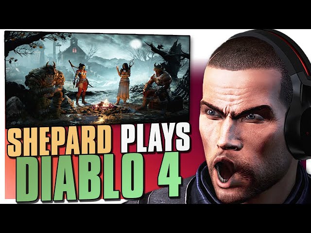 Shepard Plays Diablo 4 - But Probably Shouldn't