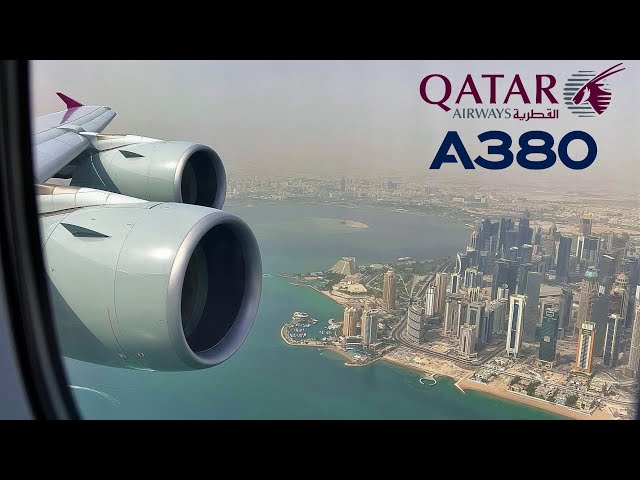 🇶🇦 Doha DOH - Paris CDG 🇫🇷 Qatar Airways Airbus A380 [FULL FLIGHT REPORT] FIFA World Cup 2022