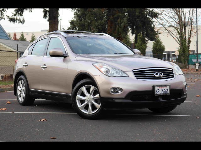 The 2010 INFINITI EX35 Is a Luxury Crossover thats also a 300-hp Sleeper Sports Car!!
