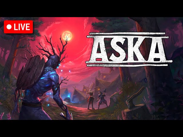 VIKINGS UNITE In This NEW SURVIVAL GAME  - Aska Live Stream