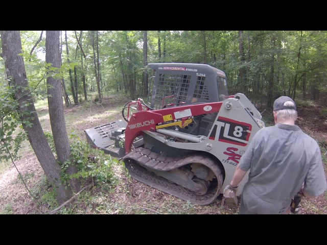 Pain and Sweat of it all -  Thrown Track TL8 Loader