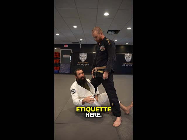 Jiu Jitsu Is Not Just About Physical Technique, It's Also About Respect! #shorts
