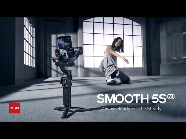 Introducing ZHIYUN SMOOTH 5S AI: Always Ready For the Steady