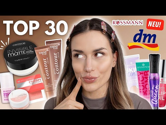 Die 30 BESTEN Produkte aus der Drogerie (Makeup Must Haves)