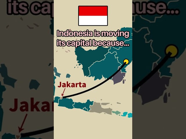 Why Indonesia is MOVING its Capital City