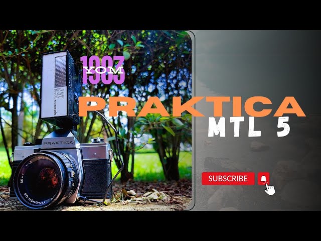 1983 Praktica MTL5 Camera  #technology #tech #vintage #museum #travel #photography