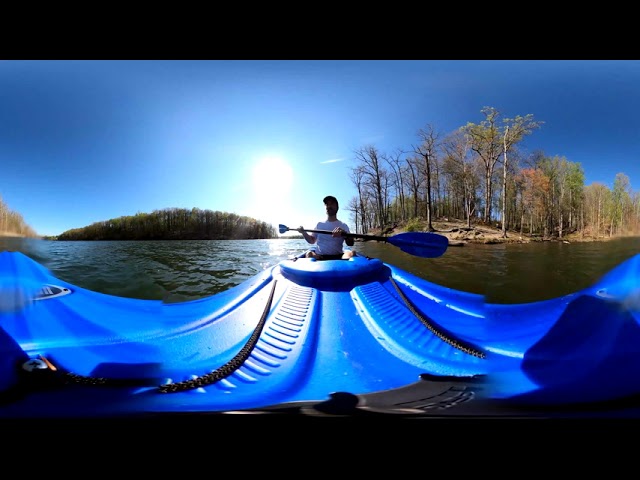 360 video: Kayaking on Little Seneca Lake, Germantown