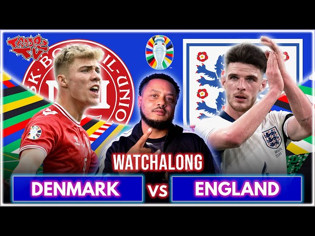 Denmark 1-1 England | EURO 2024 Group C | Watchalong W/Troopz