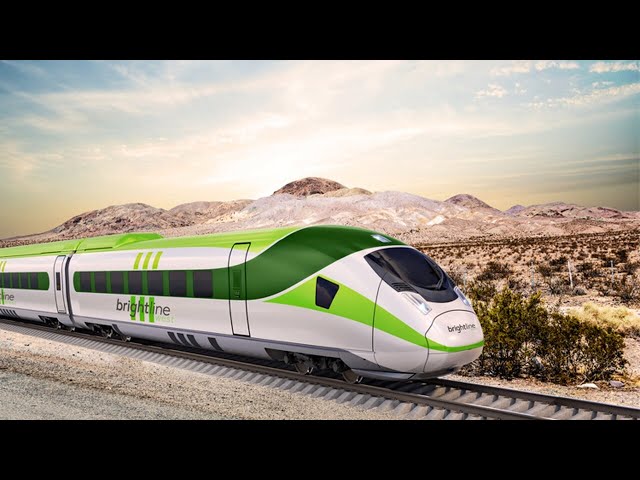 Brightline, rail unions enter deal for train between Las Vegas, Southern California