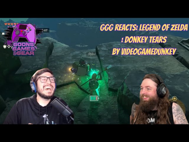 GGG Reacts: Legend of Zelda Donkey Tears @videogamedunkey