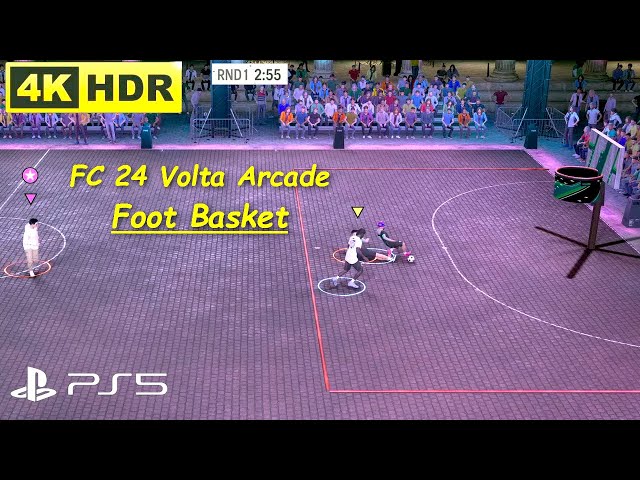 Volta FC 24, Arcade Mode, Foot Basket, EA Sports Gameplay, Innovative Games (PS5 UHD 4K 60FPS HDR)
