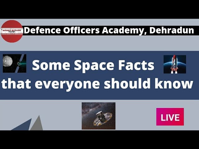Facts Of Space That Everyone Should Know |Live 🔴| DOA