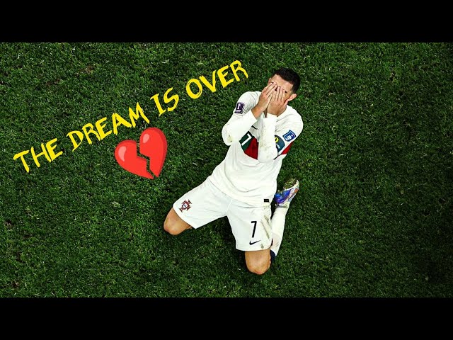 Cristiano Ronaldo Sad Whatsapp Status 💔🥺 | "It's a Dream" , The Dream Is Over 💔| 2022 | HD **