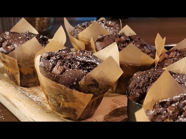 Cheesecake Schokomuffins #muffins #schokomuffins