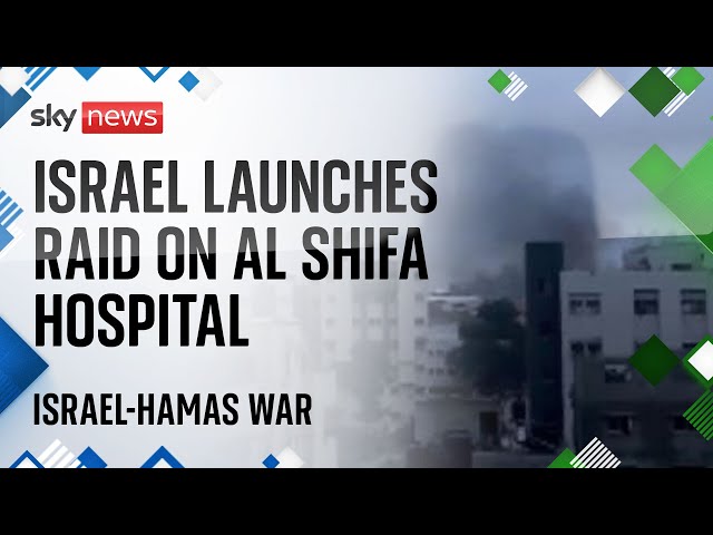 IDF 'targets Hamas fighters' in raid on Gaza's al Shifa hospital | Israel-Hamas war