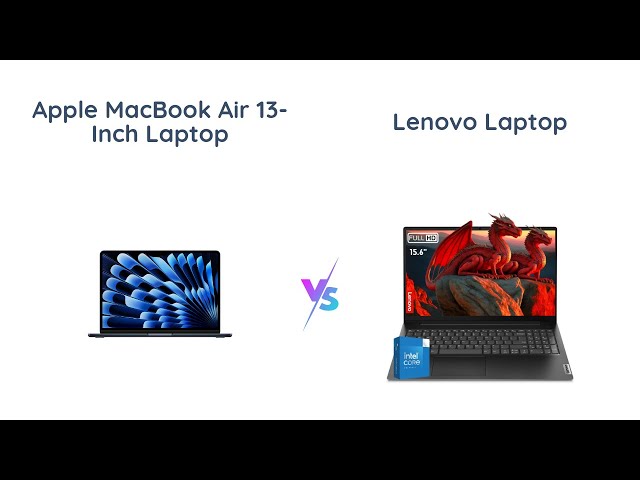 Apple MacBook Air M3 vs Lenovo 15.6" Laptop 🆚 Which is Better? 💻