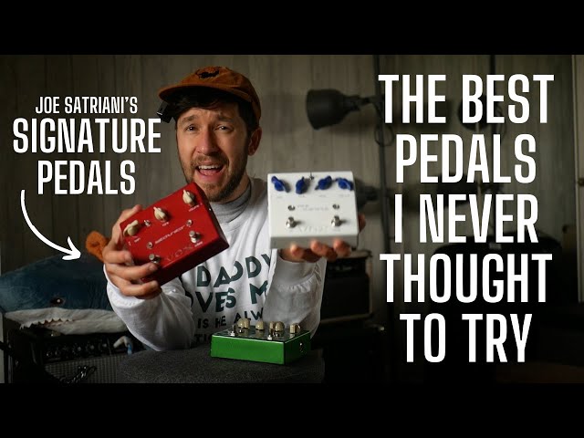 The Best Pedals I NEVER Thought to Try - Vox Joe Satriani Satchurator, Ice 9 and Time Machine