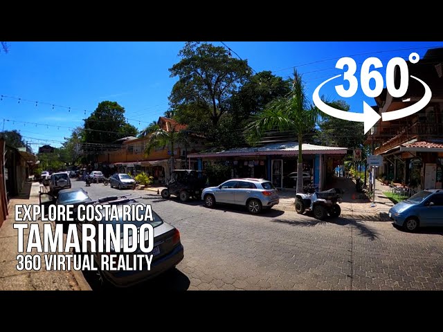 Tamarindo Town 360 VR (Main Street) - Tamarindo, Costa Rica in 360 VR