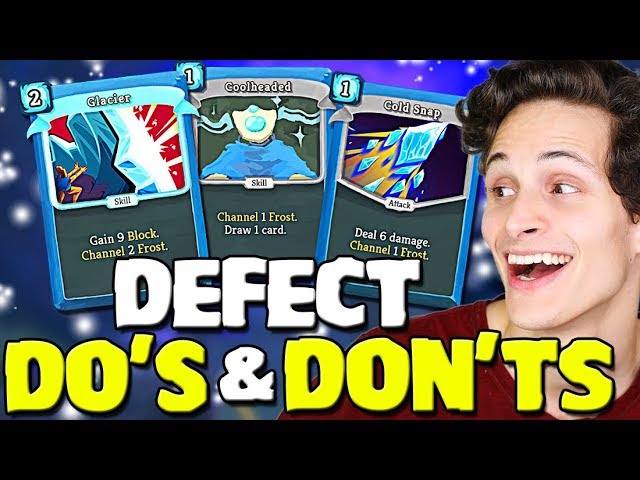 Slay The Spire - Defect Deckbuilding Mistakes! Don't Forget About Frost