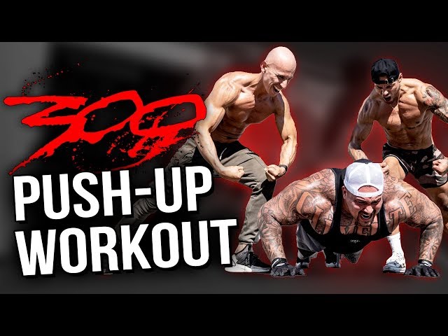 300 Push Up Workout Challenge with Frank Medrano | Michael Vazquez | Big Boy